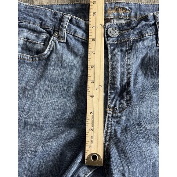 Kut From The Kloth Mid Rise Bootcut Stretch Blue Denim Jeans Women’s Size 8 - Picture 7 of 11